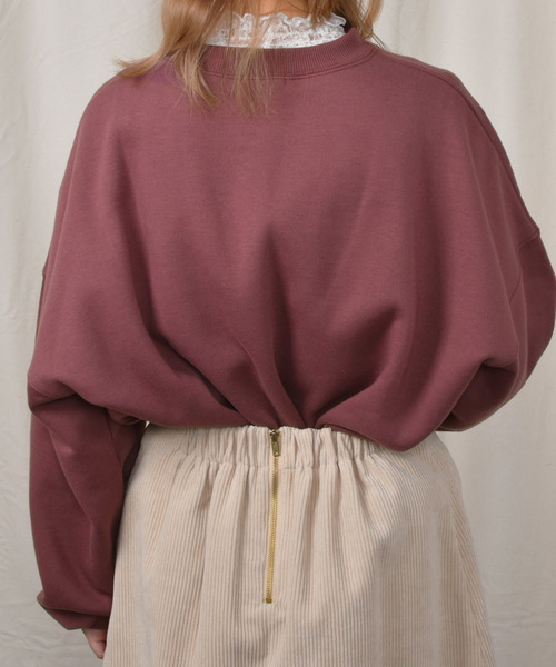 PairPair（ペアペア）の「裏起毛アソートプリントスウェット（スウェット・レディース・カーキ/アイボリー/ライトブラウン/モカ/ブラウン系その他/ピンク系その他/ライトベージュ・FREE）」の20枚目の写真