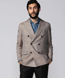 TOMORROWLAND MEN�i�g�D�����[�����h�����j�́u�V���N�X���u 6B�_�u���u���X�g�e�[���[�h�W���P�b�g ERMENEGILDO ZEGNA ARCOLAIO SENZA INTERNO�i�e�[���[�h�W���P�b�g�j�v