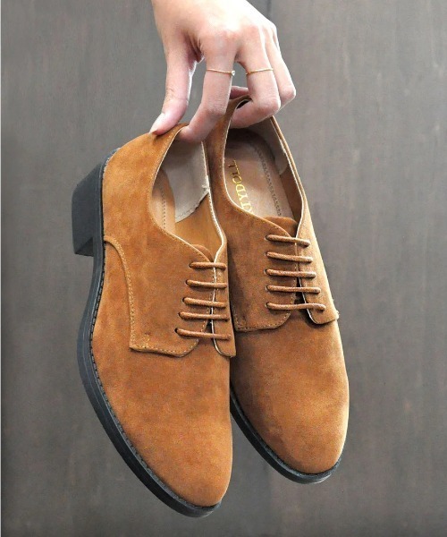 LibertyDoll（リバティードール）の「Liberty Doll / 美脚マニッシュレースアップシューズ(5433) オックスフォードシューズ（ドレスシューズ・レディース・ワイン/ブラック/ブラウン/ブラック系その他/ネイビー/ベージュ/シルバー/ブラウン系その他/ピンク/ブラック系その他2/ベージュ系その他/グレー/ダークブラウン/アイボリー/ベージュ系その他2・35/40/38/39/36/37）」の9枚目の写真