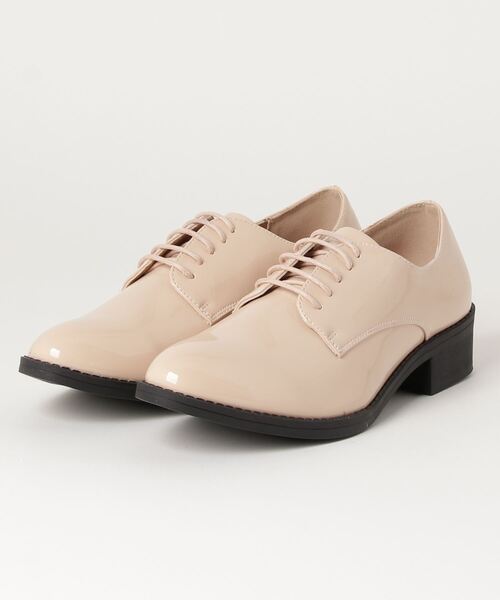 LibertyDoll（リバティードール）の「Liberty Doll / 美脚マニッシュレースアップシューズ(5433) オックスフォードシューズ（ドレスシューズ・レディース・ワイン/ブラック/ブラウン/ブラック系その他/ネイビー/ベージュ/シルバー/ブラウン系その他/ピンク/ブラック系その他2/ベージュ系その他/グレー/ダークブラウン/アイボリー/ベージュ系その他2・35/40/38/39/36/37）」の22枚目の写真