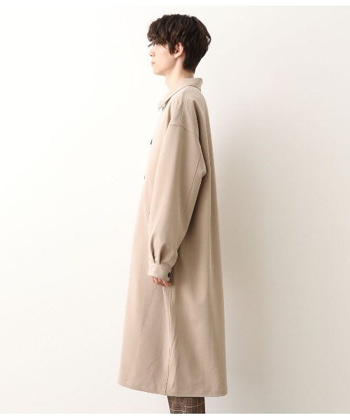 JUNRED（ジュンレッド）の「ドレープステンカラーコート（ステンカラーコート・メンズ・ブラック/ベージュ・FREE/M/L）」の14枚目の写真