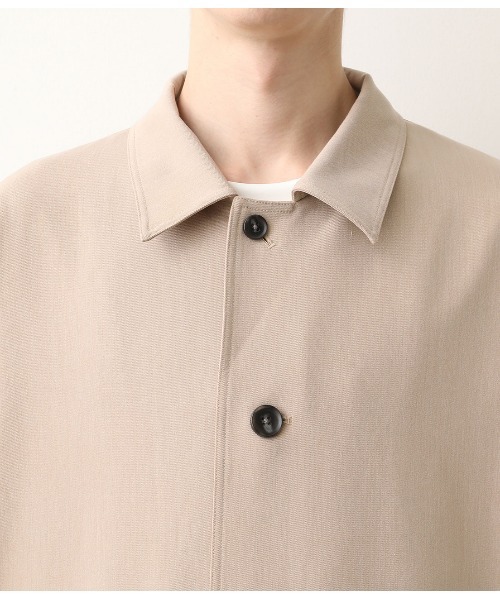 JUNRED（ジュンレッド）の「ドレープステンカラーコート（ステンカラーコート・メンズ・ブラック/ベージュ・FREE/M/L）」の8枚目の写真