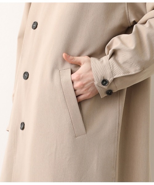 JUNRED（ジュンレッド）の「ドレープステンカラーコート（ステンカラーコート・メンズ・ブラック/ベージュ・FREE/M/L）」の17枚目の写真