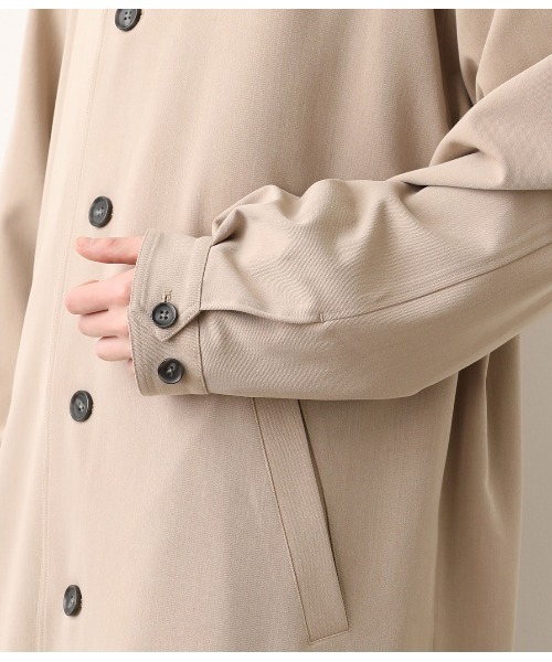 JUNRED（ジュンレッド）の「ドレープステンカラーコート（ステンカラーコート・メンズ・ブラック/ベージュ・FREE/M/L）」の10枚目の写真