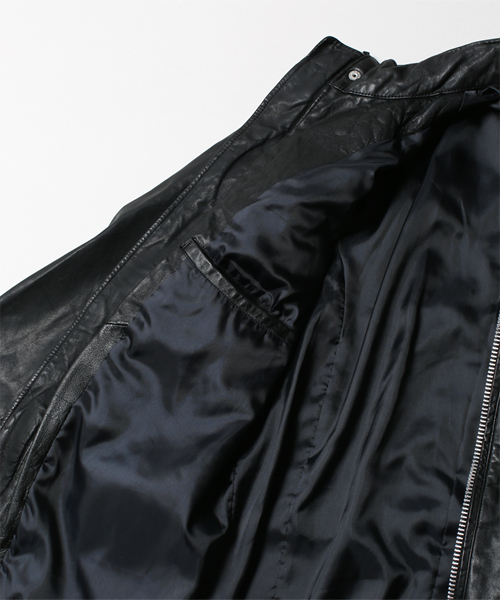 NANO universe（ナノユニバース）の「シープレザー M-65（ミリタリージャケット・メンズ・ブラック・X-LARGE/SMALL/LARGE/MEDIUM）」の11枚目の写真