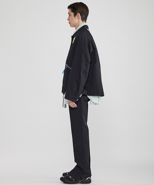 【ネーム/Name.】サイドスリット スラックス パンツ ワイドパンツ スラックス サイドスリットワイドパンツ メンズ : ZOZOTOWN