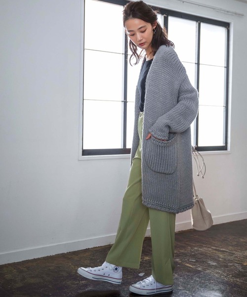 GeeRA(ジーラ)の「センタープレスストレートパンツ(その他パンツ・レディース・ベージュ/ピンク/グリーン・MEDIUM/LARGE/X-LARGE)」の17枚目の写真