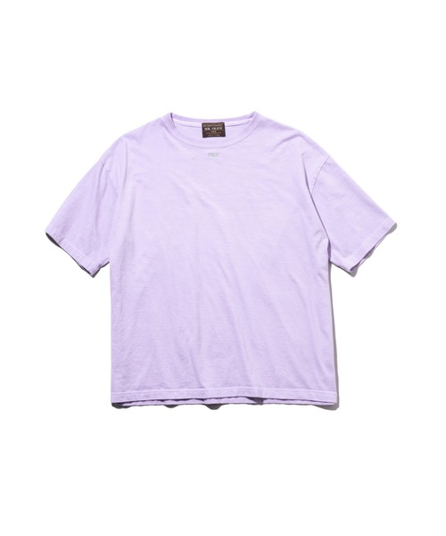 MR.OLIVE(ミスターオリーブ)の「OVERDYED COTTON / FREE! BIG SILHOUTTE T-SHIRT オーバーダイ コットン / フリー!ビッグシルエット Tシャツ(Tシャツ/カットソー・メンズ・サンドベージュ/ライトパープル/ブラック/ライトブラウン/ミント・MEDIUM/X-LARGE/LARGE)」の14枚目の写真