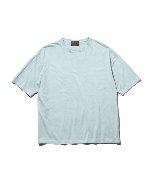 MR.OLIVE(ミスターオリーブ)の「OVERDYED COTTON / FREE! BIG SILHOUTTE T-SHIRT オーバーダイ コットン / フリー!ビッグシルエット Tシャツ(Tシャツ/カットソー・メンズ・サンドベージュ/ライトパープル/ブラック/ライトブラウン/ミント・MEDIUM/X-LARGE/LARGE)」の16枚目の写真