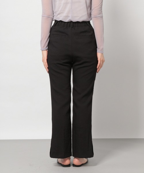 PAGEBOY(ページボーイ)の「リネンライクスリットパンツ(その他パンツ・レディース・ブラック/ベージュ/クリアブルー・FREE)」の9枚目の写真