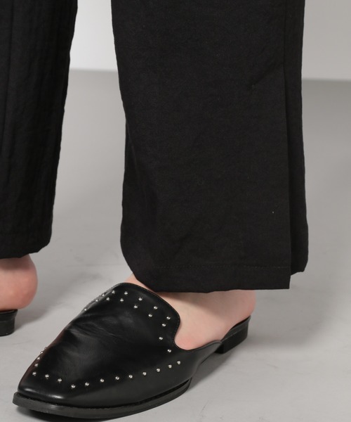 PAGEBOY(ページボーイ)の「リネンライクスリットパンツ(その他パンツ・レディース・ブラック/ベージュ/クリアブルー・FREE)」の12枚目の写真