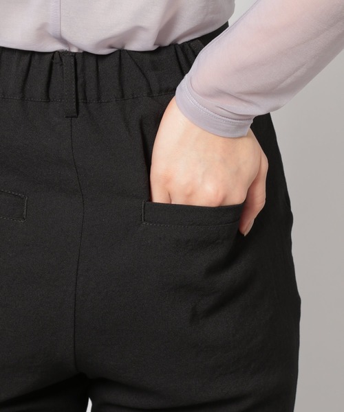 PAGEBOY(ページボーイ)の「リネンライクスリットパンツ(その他パンツ・レディース・ブラック/ベージュ/クリアブルー・FREE)」の14枚目の写真