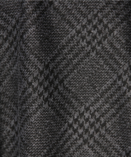 BEAMS LIGHTS Women's（ビームスライツ ウィメンズ）の「BEAMS LIGHTS / チドリチェック フレアースカート（スカート・レディース・ホワイト/グレー・36/38）」の5枚目の写真