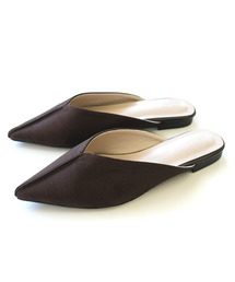 AmiAmi | センターシーム入りVカットミュールサンダル(サンダル)