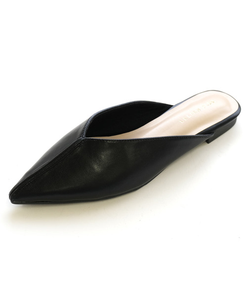 AmiAmi(アミアミ)の「センターシーム入りVカットミュールサンダル(サンダル・レディース・ブラック/グリーン/アイボリー/キャメル/パイソン/ブラウン/ブラウン系その他/ベージュ/ダークブラウン/チェック/ベージュ系その他/ベージュ系その他2/グリーン系その他/ゼブラ・LL/S/M/L)」の19枚目の写真