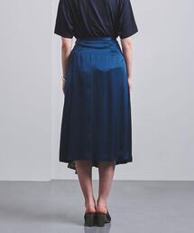 トーガプルラtoga pullaストライプスカートコットン綿膝下丈 トーガプルラtoga pullaストライプスカートコットン綿膝下丈