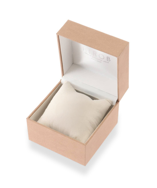 HIROB（ヒロブ）の「Sur mesure Aneth（アナログ腕時計・レディース・アイボリー/ブラウン・FREE）」の12枚目の写真