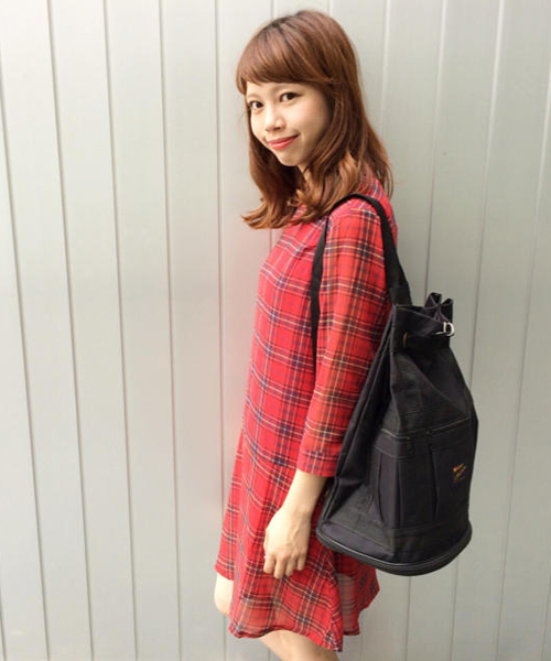 Kastane（カスタネ）の「【Kastane】Kastaneバックパック（バックパック/リュック・レディース・インディゴブルー/ブラック・FREE）」の6枚目の写真