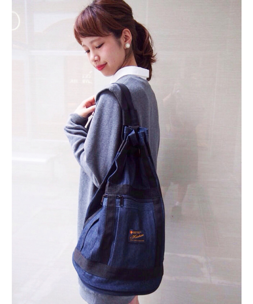 Kastane（カスタネ）の「【Kastane】Kastaneバックパック（バックパック/リュック・レディース・インディゴブルー/ブラック・FREE）」の15枚目の写真