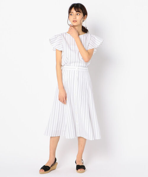 NOLLEY’S(ノーリーズ)の「ストライプセットアップブラウス(シャツ/ブラウス・レディース・ホワイト系その他4/ブルー系その他3・38/36)」の13枚目の写真