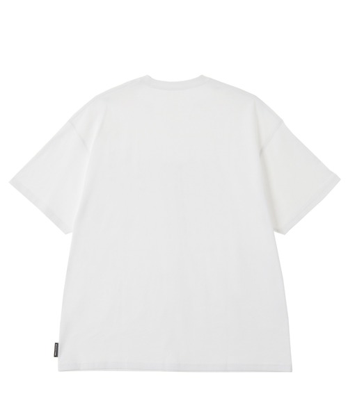 DC SHOES(ディーシーシューズ)の「20 STAR WIDE SS/DC Tシャツ ロゴ 半袖 ドロップショルダー ビッグシルエット(Tシャツ/カットソー・メンズ・ブラック系その他/ブラック/ブラウン/ホワイト系その他/ホワイト・MEDIUM/LARGE/X-LARGE)」の8枚目の写真
