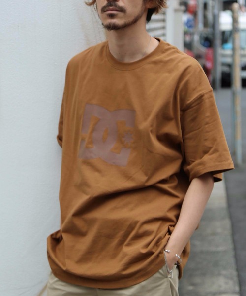 DC SHOES(ディーシーシューズ)の「20 STAR WIDE SS/DC Tシャツ ロゴ 半袖 ドロップショルダー ビッグシルエット(Tシャツ/カットソー・メンズ・ブラック系その他/ブラック/ブラウン/ホワイト系その他/ホワイト・MEDIUM/LARGE/X-LARGE)」の21枚目の写真