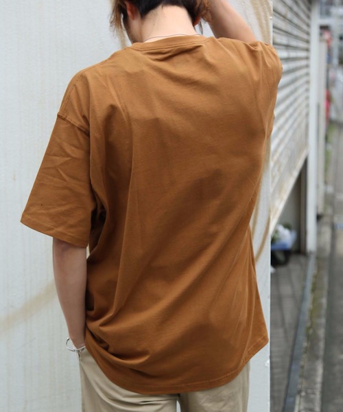 DC SHOES(ディーシーシューズ)の「20 STAR WIDE SS/DC Tシャツ ロゴ 半袖 ドロップショルダー ビッグシルエット(Tシャツ/カットソー・メンズ・ブラック系その他/ブラック/ブラウン/ホワイト系その他/ホワイト・MEDIUM/LARGE/X-LARGE)」の17枚目の写真