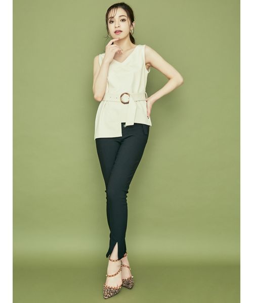 RESEXXY（リゼクシー）の「ハイウエストスキニーパンツ（その他パンツ・レディース・ブラック/その他1・FREE）」の5枚目の写真