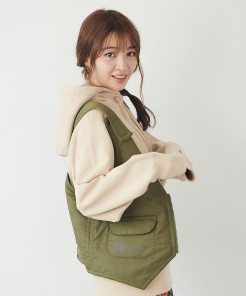 MILKFED. ミルクフェド アウター ジャンパー ベスト ダウンベスト MILKFED.（ミルクフェド）の「PUFFER VEST（ベスト）」 - WEAR
