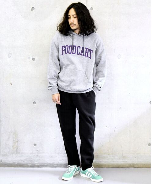 Russell Athletic（ラッセルアスレティック）の「【WEB限定/SHIPS別注】RUSSELL ATHLETIC: ビッグシルエット プリント パーカー (トレーナー)（パーカー・メンズ・ホワイト/ブラック/ネイビー/グレー・SMALL/MEDIUM/LARGE/X-LARGE）」の6枚目の写真