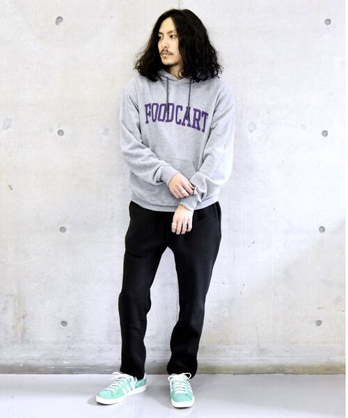 Russell Athletic（ラッセルアスレティック）の「【WEB限定/SHIPS別注】RUSSELL ATHLETIC: ビッグシルエット プリント パーカー (トレーナー)（パーカー・メンズ・ホワイト/ブラック/ネイビー/グレー・SMALL/MEDIUM/LARGE/X-LARGE）」の7枚目の写真