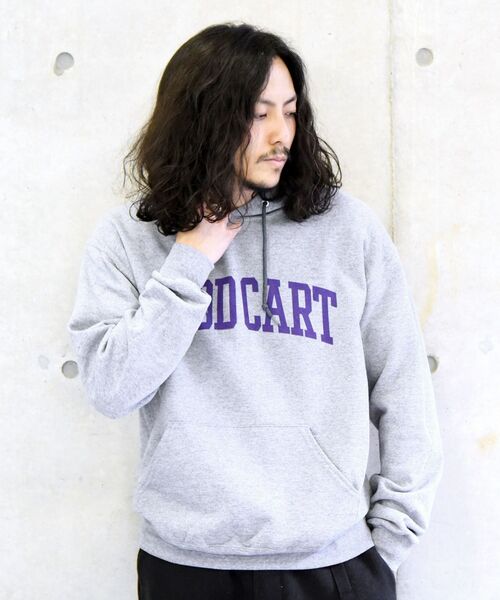 Russell Athletic（ラッセルアスレティック）の「【WEB限定/SHIPS別注】RUSSELL ATHLETIC: ビッグシルエット プリント パーカー (トレーナー)（パーカー・メンズ・ホワイト/ブラック/ネイビー/グレー・SMALL/MEDIUM/LARGE/X-LARGE）」の8枚目の写真