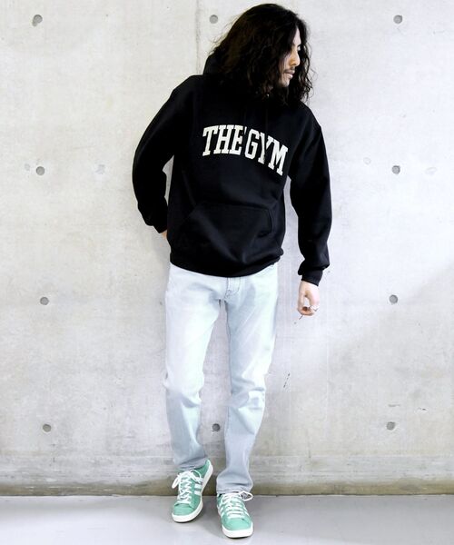 Russell Athletic（ラッセルアスレティック）の「【WEB限定/SHIPS別注】RUSSELL ATHLETIC: ビッグシルエット プリント パーカー (トレーナー)（パーカー・メンズ・ホワイト/ブラック/ネイビー/グレー・SMALL/MEDIUM/LARGE/X-LARGE）」の10枚目の写真