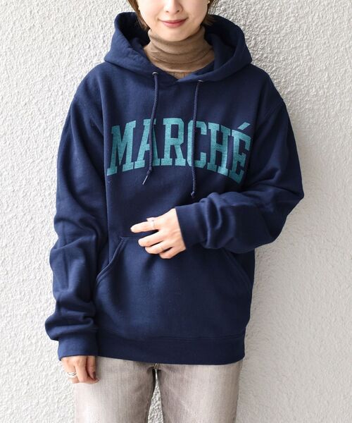 Russell Athletic（ラッセルアスレティック）の「【WEB限定/SHIPS別注】RUSSELL ATHLETIC: ビッグシルエット プリント パーカー (トレーナー)（パーカー・メンズ・ホワイト/ブラック/ネイビー/グレー・SMALL/MEDIUM/LARGE/X-LARGE）」の14枚目の写真