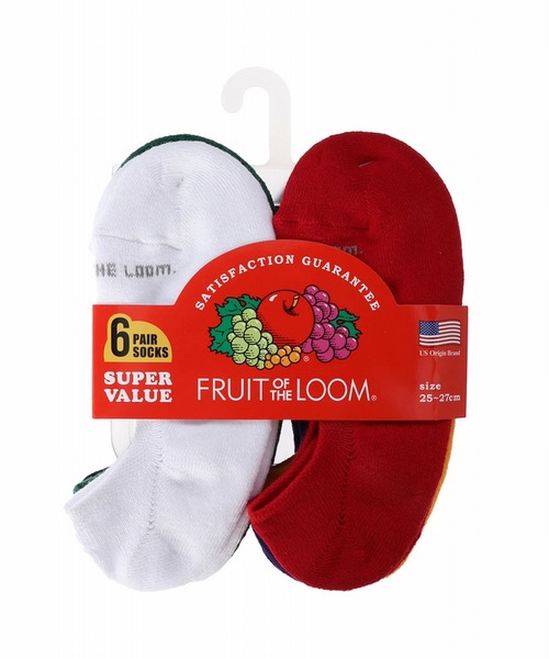 FRUIT OF THE LOOM(フルーツオブザルーム)の「【FRUIT OF THE LOOM】インステップソックス/メンズ/6足セット(ソックス/靴下・メンズ・A/B/C/D・MENS)」の14枚目の写真