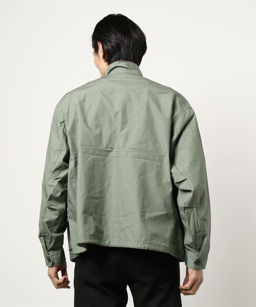BACK NUMBER（バックナンバー）の「【BACK NUMBER】ビッグシルエットミリタリーアウター（ミリタリージャケット・メンズ・オフホワイト/ケリー・M/L/XL）」の4枚目の写真