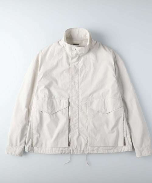 BACK NUMBER（バックナンバー）の「【BACK NUMBER】ビッグシルエットミリタリーアウター（ミリタリージャケット・メンズ・オフホワイト/ケリー・M/L/XL）」の18枚目の写真