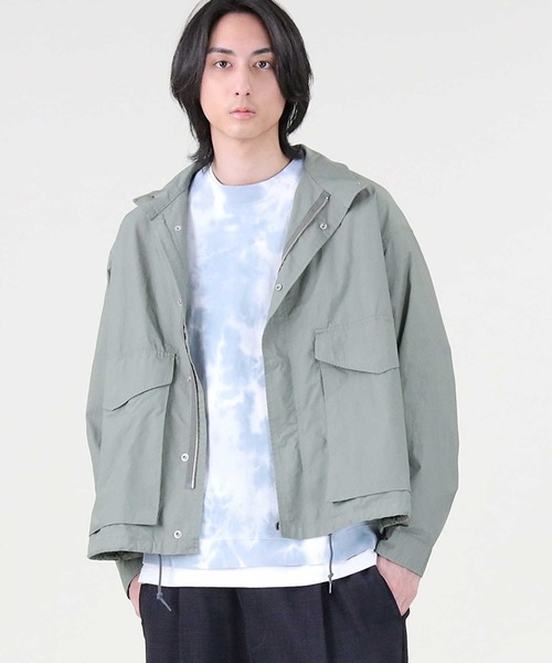 BACK NUMBER（バックナンバー）の「【BACK NUMBER】ビッグシルエットミリタリーアウター（ミリタリージャケット・メンズ・オフホワイト/ケリー・M/L/XL）」の9枚目の写真