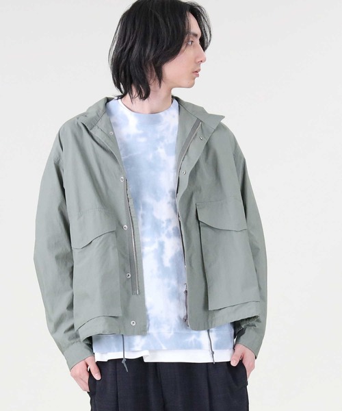 BACK NUMBER（バックナンバー）の「【BACK NUMBER】ビッグシルエットミリタリーアウター（ミリタリージャケット・メンズ・オフホワイト/ケリー・M/L/XL）」の11枚目の写真