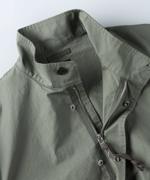 BACK NUMBER（バックナンバー）の「【BACK NUMBER】ビッグシルエットミリタリーアウター（ミリタリージャケット・メンズ・オフホワイト/ケリー・M/L/XL）」の16枚目の写真
