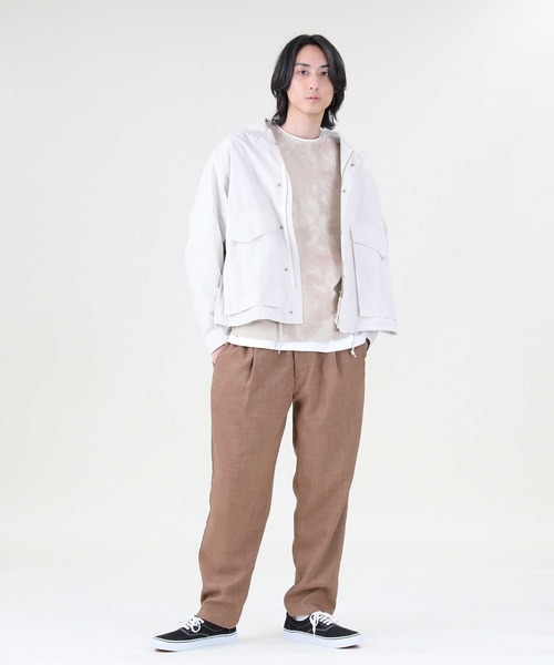 BACK NUMBER（バックナンバー）の「【BACK NUMBER】ビッグシルエットミリタリーアウター（ミリタリージャケット・メンズ・オフホワイト/ケリー・M/L/XL）」の7枚目の写真