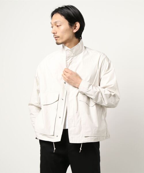 BACK NUMBER（バックナンバー）の「【BACK NUMBER】ビッグシルエットミリタリーアウター（ミリタリージャケット・メンズ・オフホワイト/ケリー・M/L/XL）」の8枚目の写真