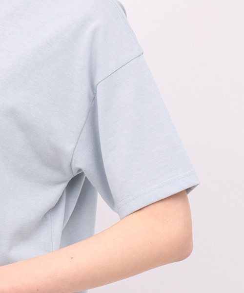 チチカカ（チチカカ）の「バックラインフォトＴシャツ（Tシャツ/カットソー・レディース・ホワイト/ブルー・FREE）」の11枚目の写真