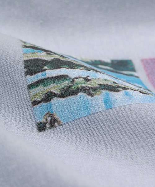 チチカカ（チチカカ）の「バックラインフォトＴシャツ（Tシャツ/カットソー・レディース・ホワイト/ブルー・FREE）」の14枚目の写真