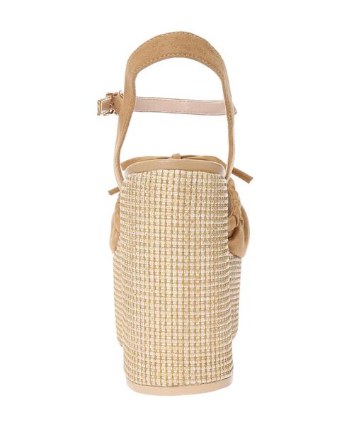 Honey Salon（ハニーサロン）の「ギャザーリボンサンダル（サンダル・レディース・ベージュ・M/S/L）」の22枚目の写真