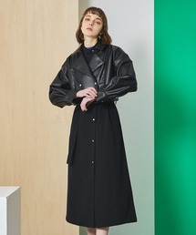 UNITED TOKYO | ショートレザー2WAYトレンチ(トレンチコート)