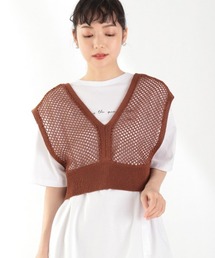 LOWRYS FARM | ２ＷＡＹメッシュビスチェ　939919(ベスト)