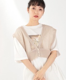 LOWRYS FARM | ２ＷＡＹメッシュビスチェ　939919(ベスト)