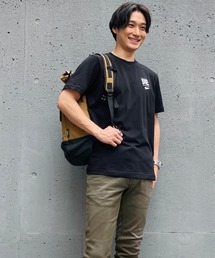 DIESEL | メンズ Tシャツ ロゴ ラベル 半袖(Tシャツ/カットソー)