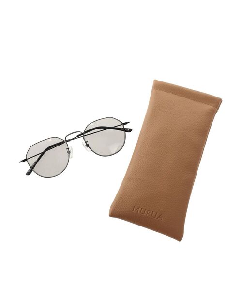 MURUA（ムルーア）の「クラッシュフレームサングラス（サングラス・レディース・ブラウン/ブラック・FREE）」の7枚目の写真